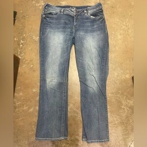 Classic Blue Women's Jeans silver suki slim boot 18 31